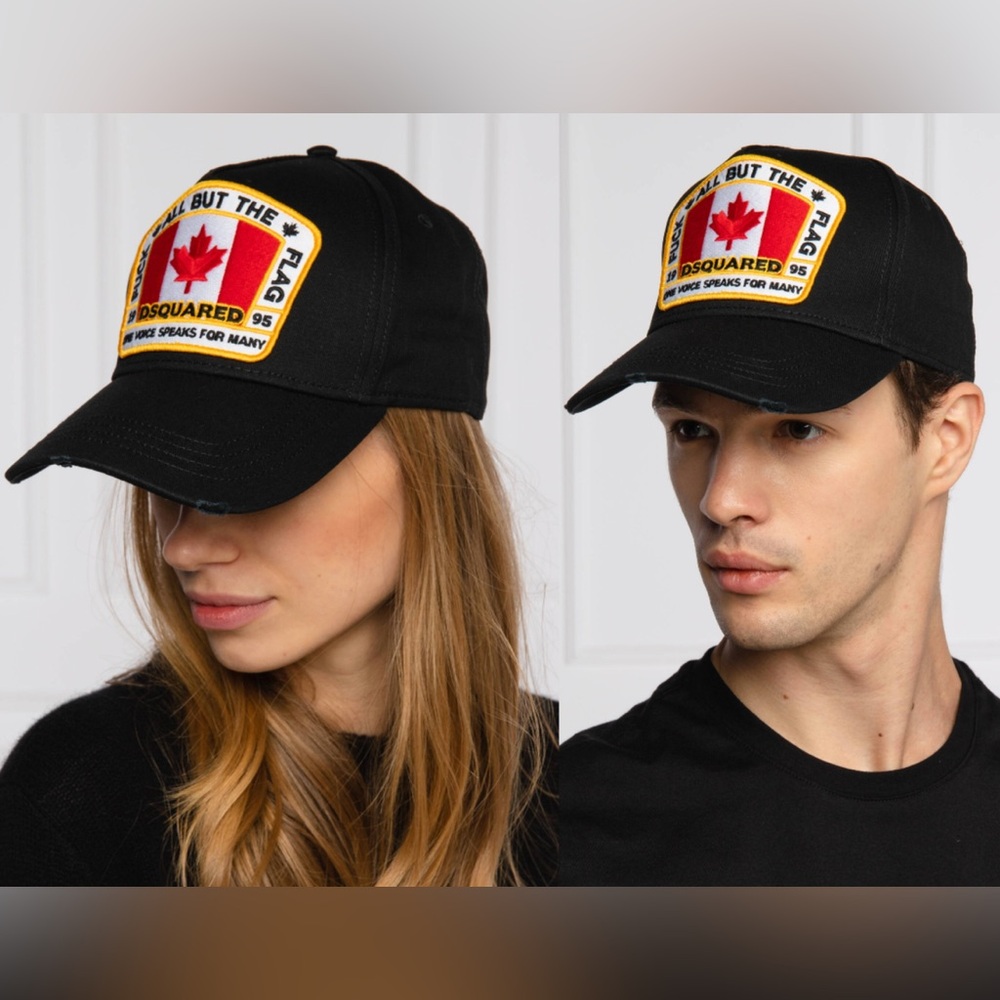 DSQUARED2 Canadian Flag Icon Baseball Cap - Picture 4 of 17